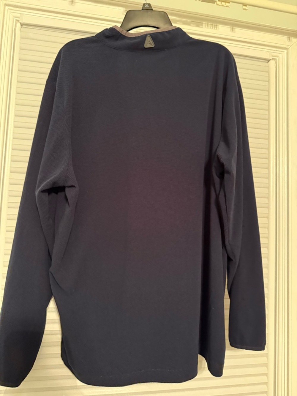 Antigua Chicago Bears Navy Men’s Quarter Zip Pullover Fleece Sweatshirt Mens XXL - Picture 4 of 9